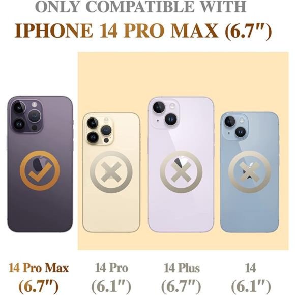 For iPhone 14 Pro Max 6.7in Military Grade Drop Protection Soft TPU Marble Case - Picture 3 of 6